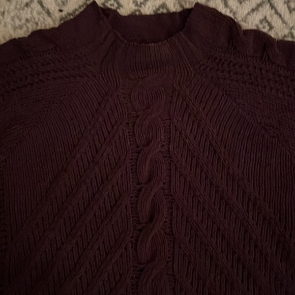 Large Azur Knitted Plum Sweater.  New without Tags. - Picture 2 of 10